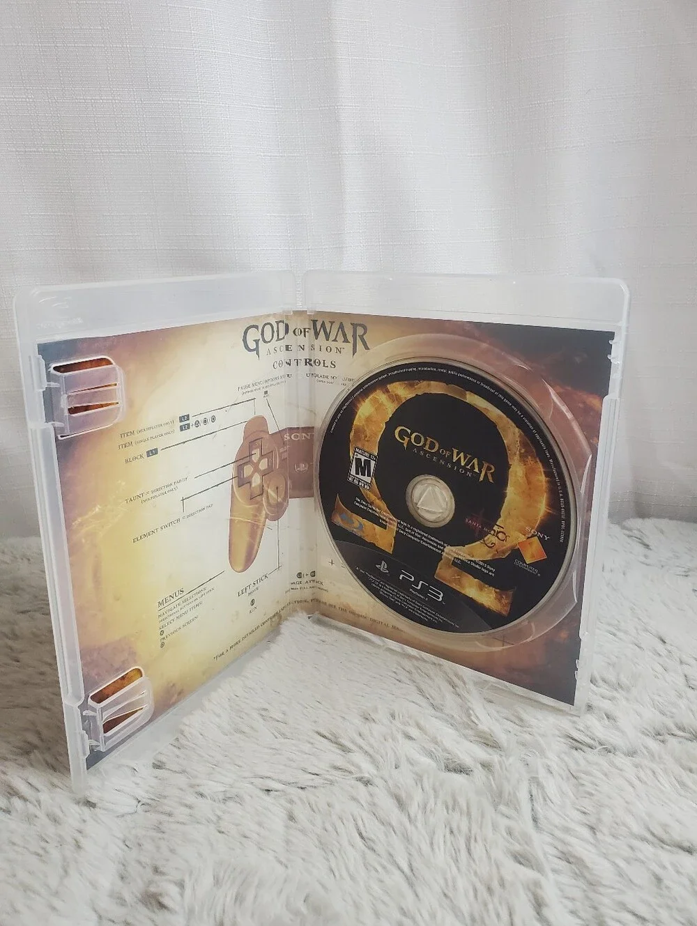 God of War Ascension Sony PlayStation 3 No Manuel PS3 Game